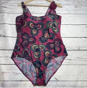 Zanola Rhodes floral full piece swim suit